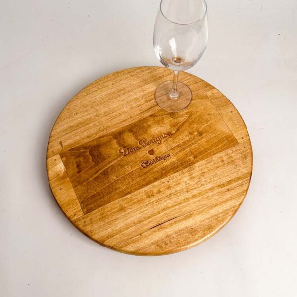 Dom Perignon Wine Crate Lazy Susan