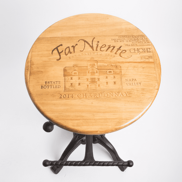 Wine Crate Adjustable Stool -Far Niente
