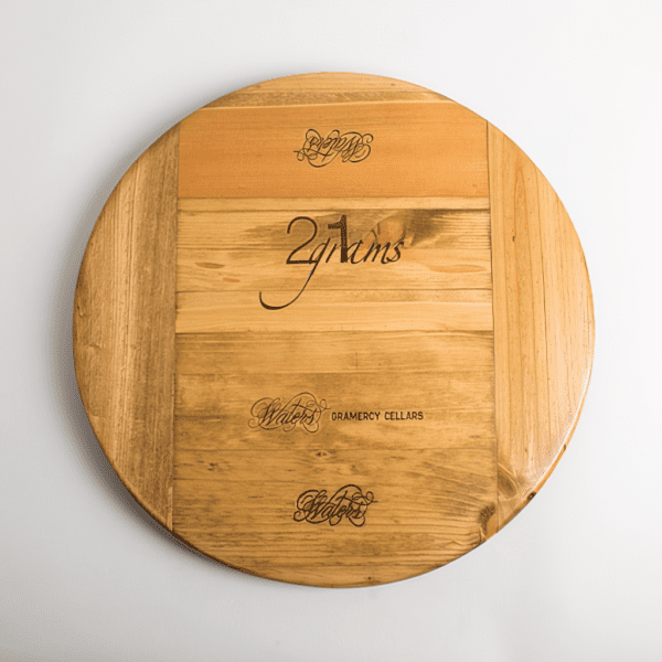 Gramercy Cellars 21 Grams Wine Crate Lazy Susan