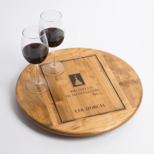 Col D'Orcia Brunello Crate Lazy Susan