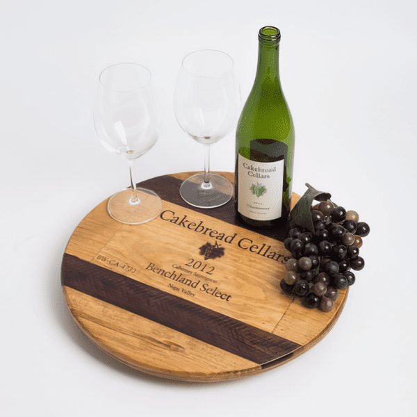 Cakebread Cellars Crate Lazy Susan
