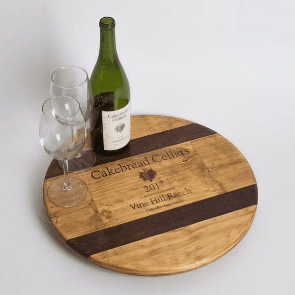 Cakebread Cellars Crate Lazy Susan