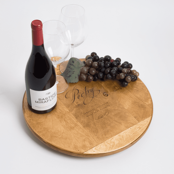 Poetry Crate Lazy Susan