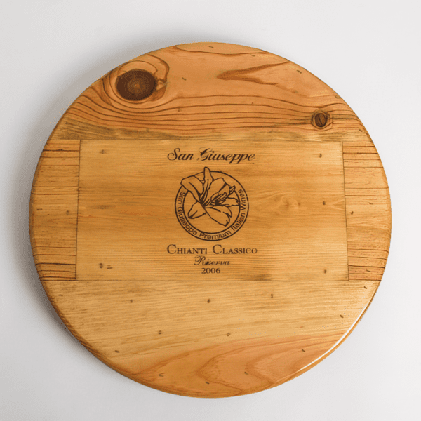 San Giuseppe Chianti Crate Lazy Susan