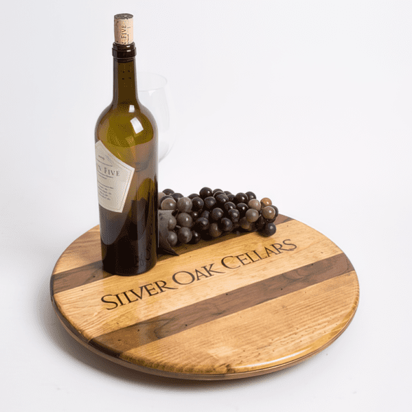 Silver Oak Crate Lazy Susan 16" Diameter