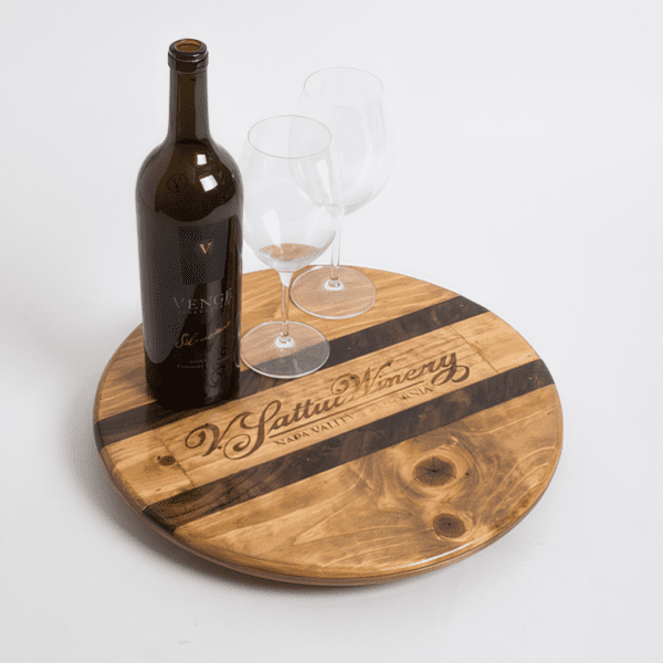 V. Sattui Crate Lazy Susan