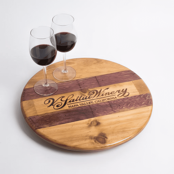 V. Sattui Crate Lazy Susan