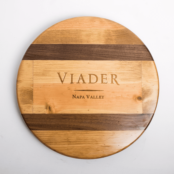 Viader Crate Lazy Susan with Inlay