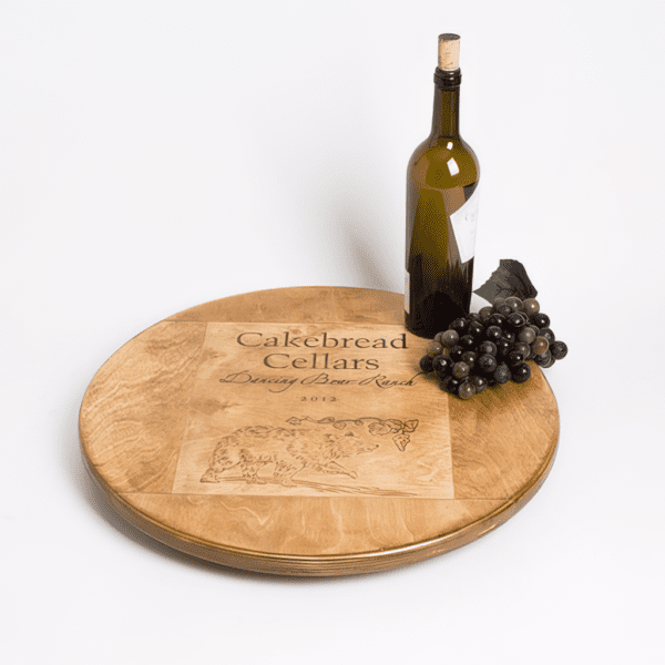 Large Cakebread Dancing Bear Crate Lazy Susan