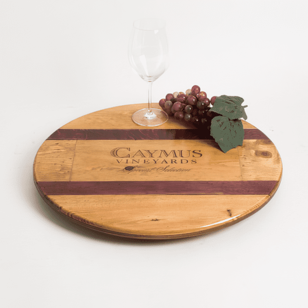 Large Caymus Special Selection Wine Crate Lazy Susan