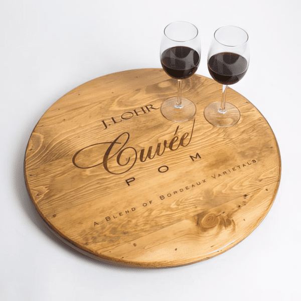 Large J. Lohr Crate Lazy Susan