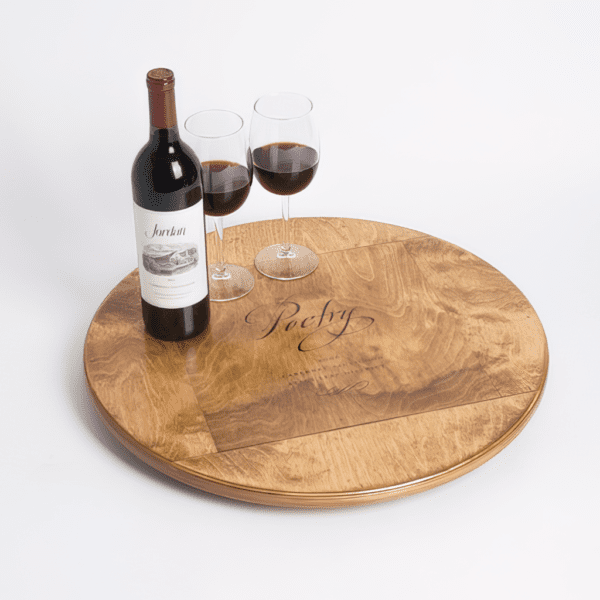 Large Poetry Crate Lazy Susan
