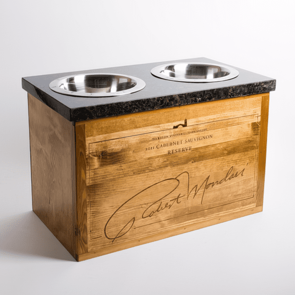 Mondavi Crate Granite Pet Feeder