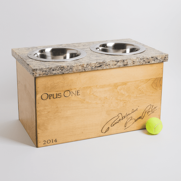 Opus Crate Granite Pet Feeder