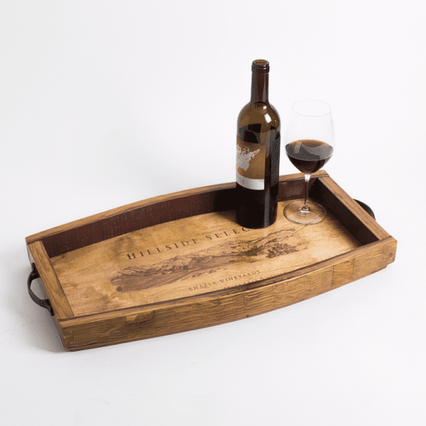 Hillside Select Crate Tray, Wine Stave Sides
