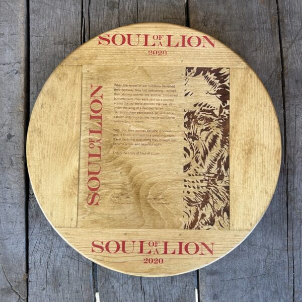 Daou Soul of a Lion Crate Lazy Susan, 20"