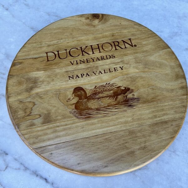 Large Duckhorn Crate Lazy Susan