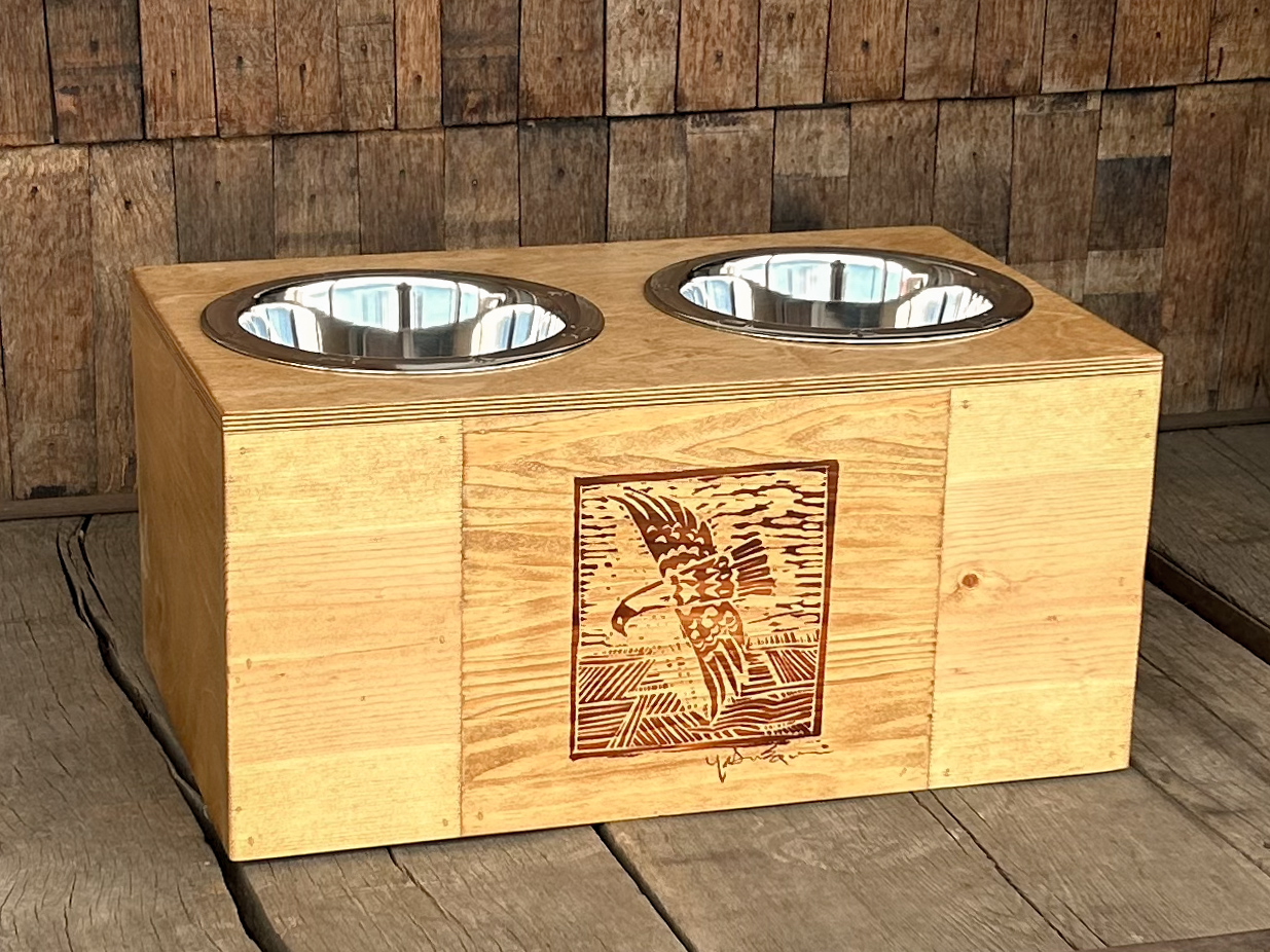 Large Pet Feeder -Screaming Eagle Crate - Image 2