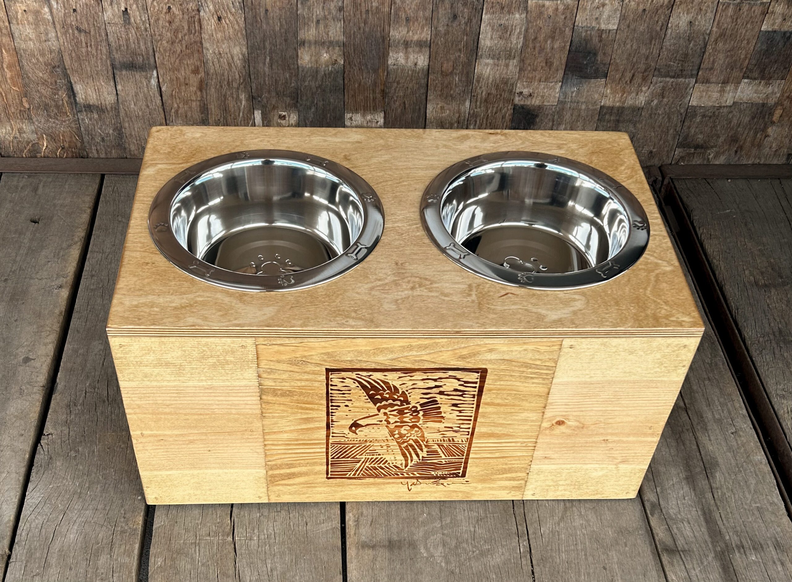 Large Pet Feeder -Screaming Eagle Crate - Image 6