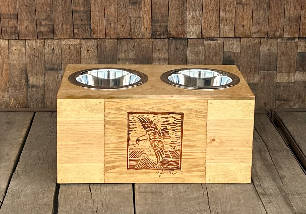 Large Pet Feeder -Screaming Eagle Crate - Image 7