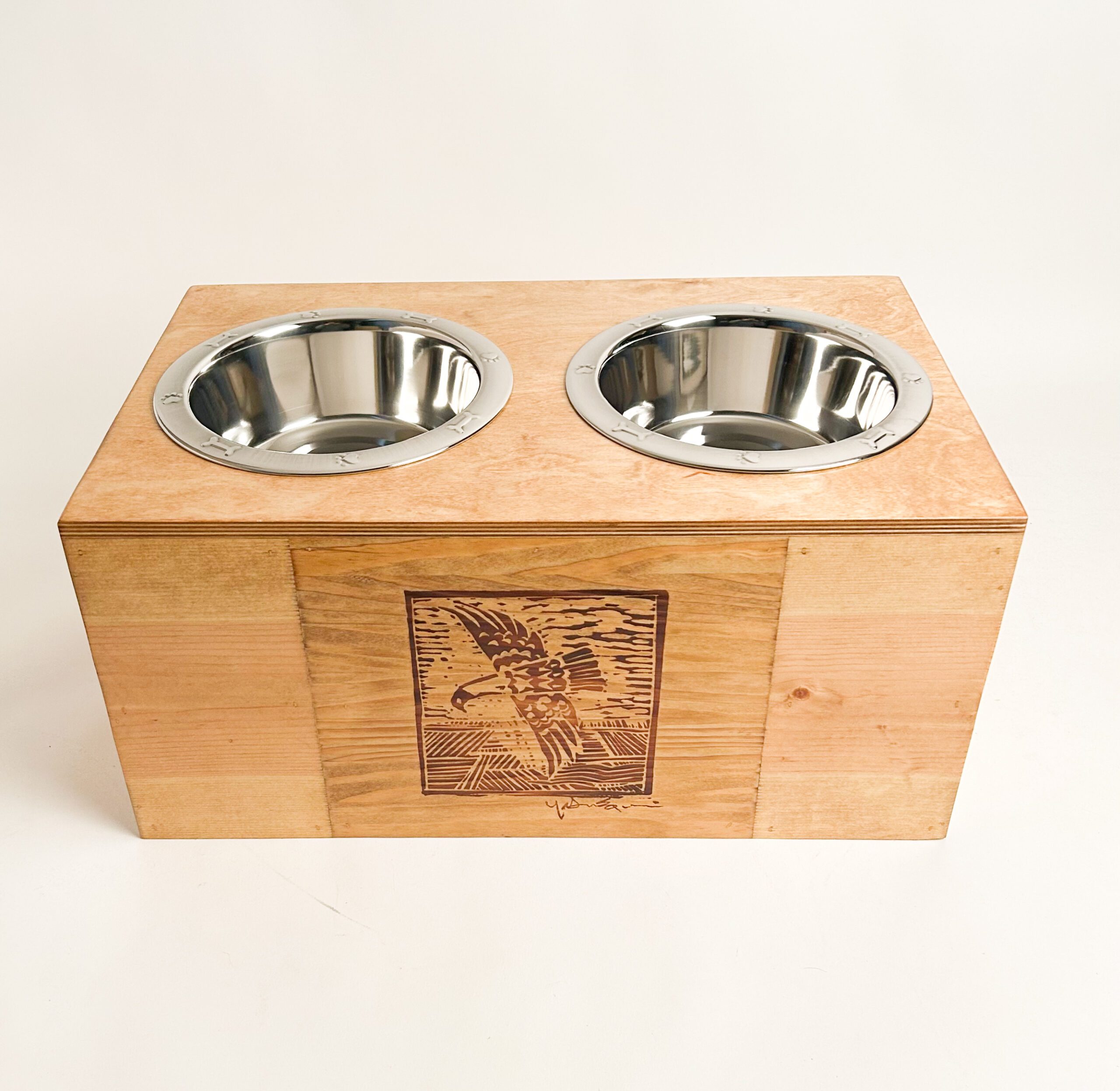 Large Pet Feeder -Screaming Eagle Crate - Image 9