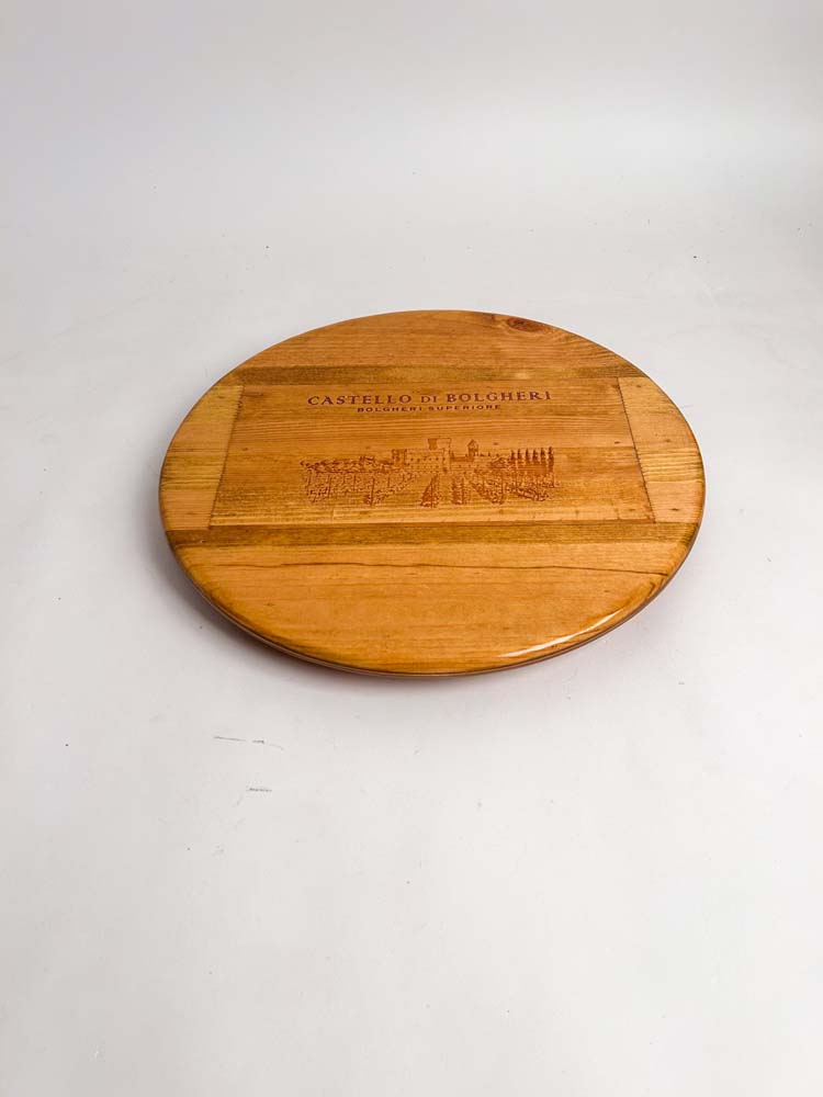 Castello Di Bolgheri Italian Wine Crate Lazy Susan - Image 9