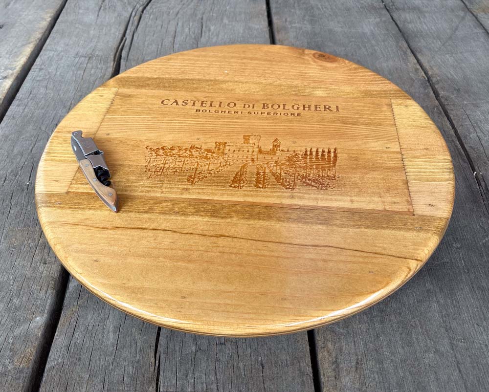 Castello Di Bolgheri Italian Wine Crate Lazy Susan - Image 13