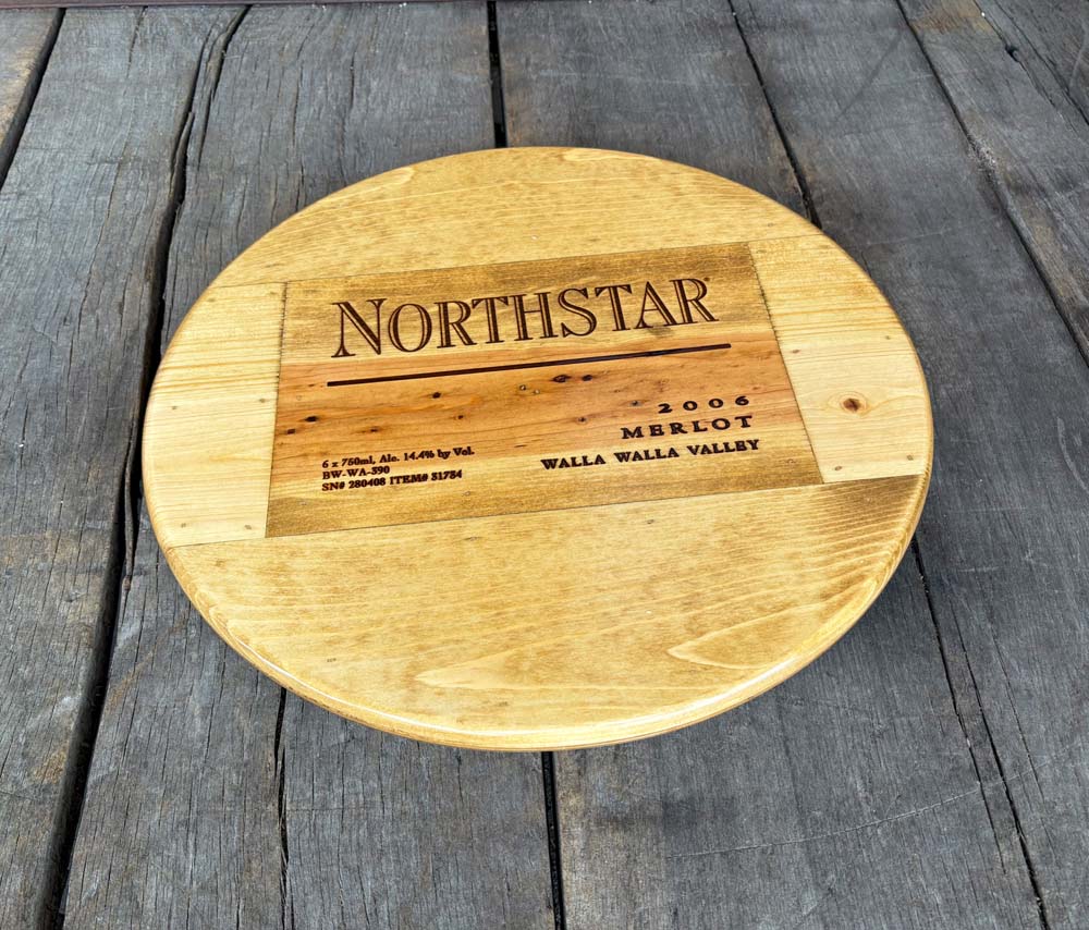 Northstar Wine Crate Lazy Susan - Image 9