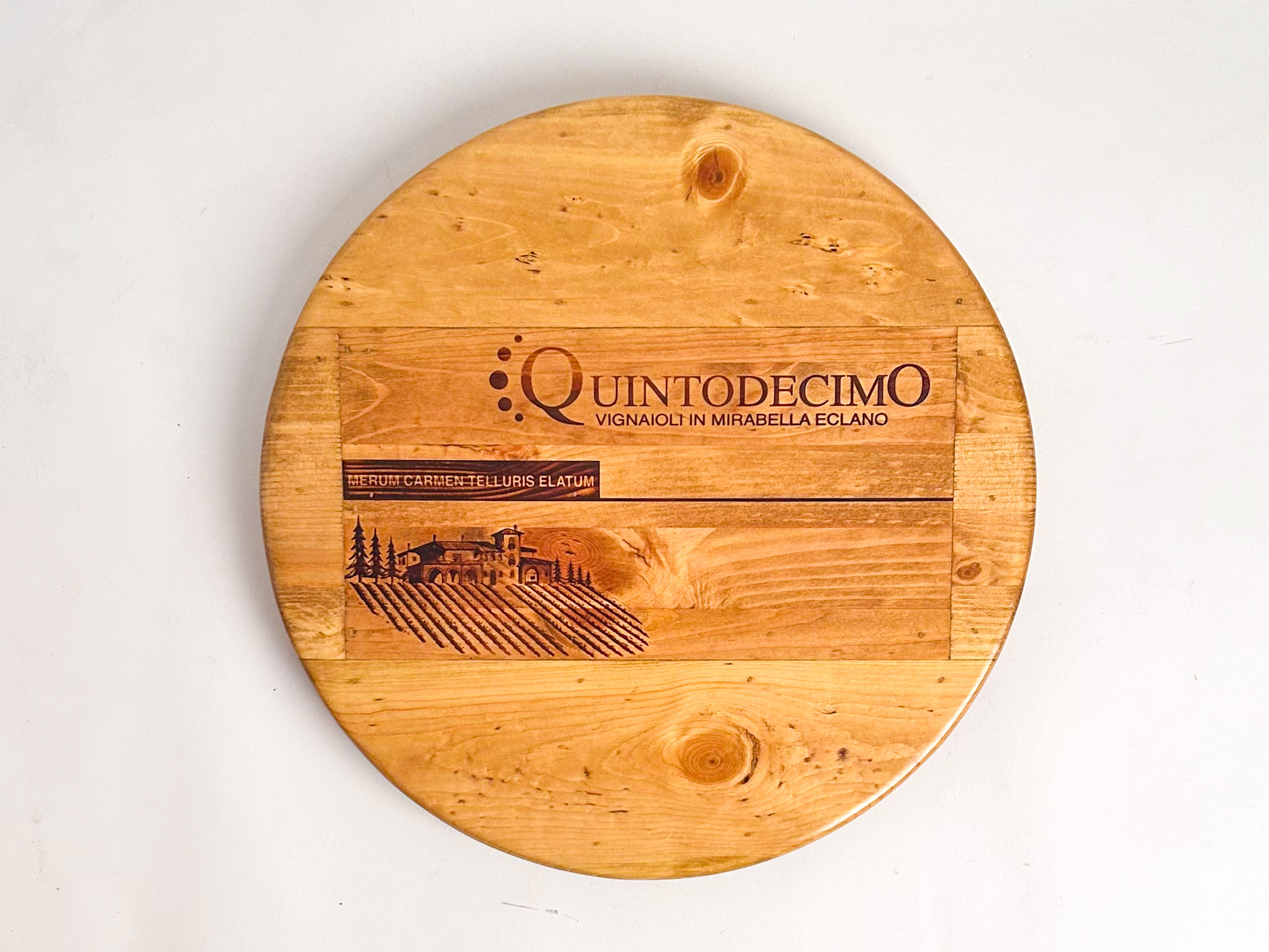 Quintodecimo Italian Wine Crate Lazy Susan - Image 4