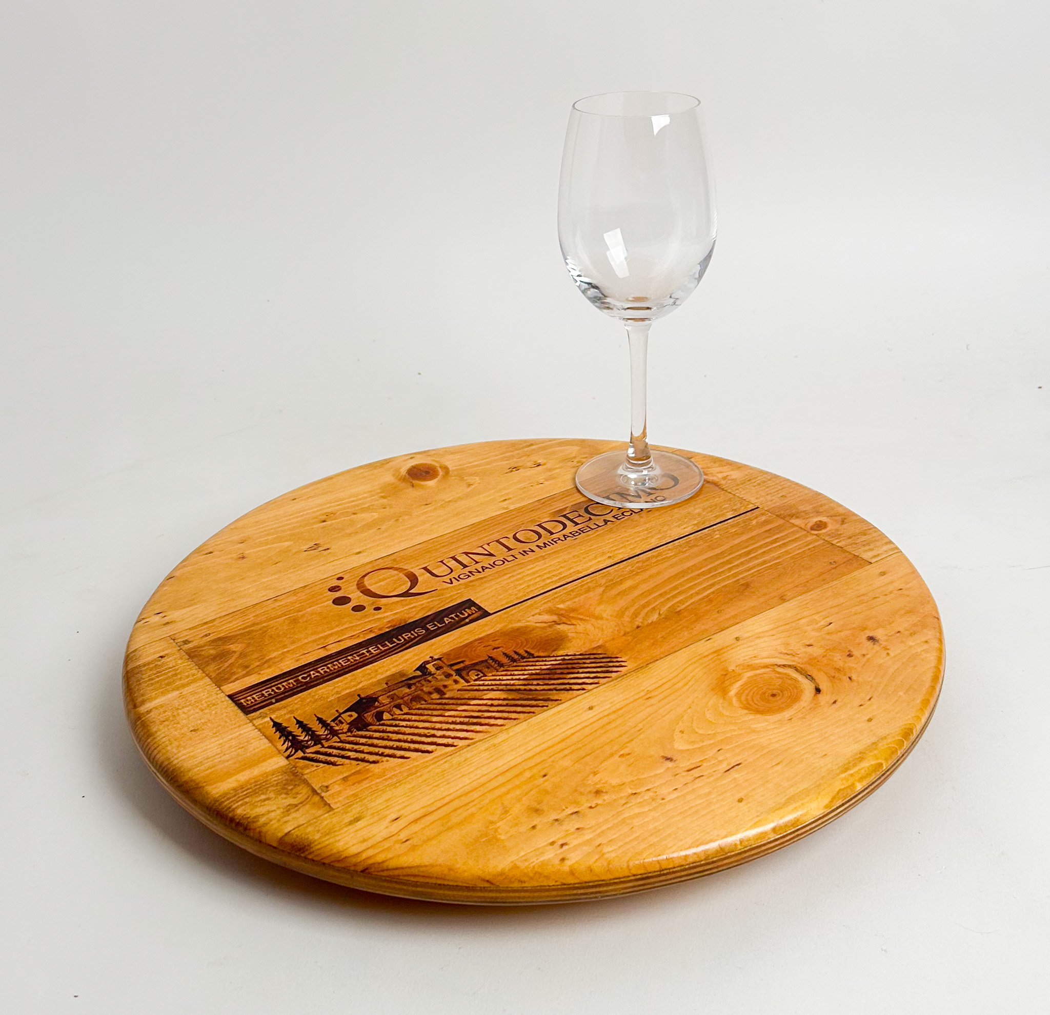 Quintodecimo Italian Wine Crate Lazy Susan - Image 13