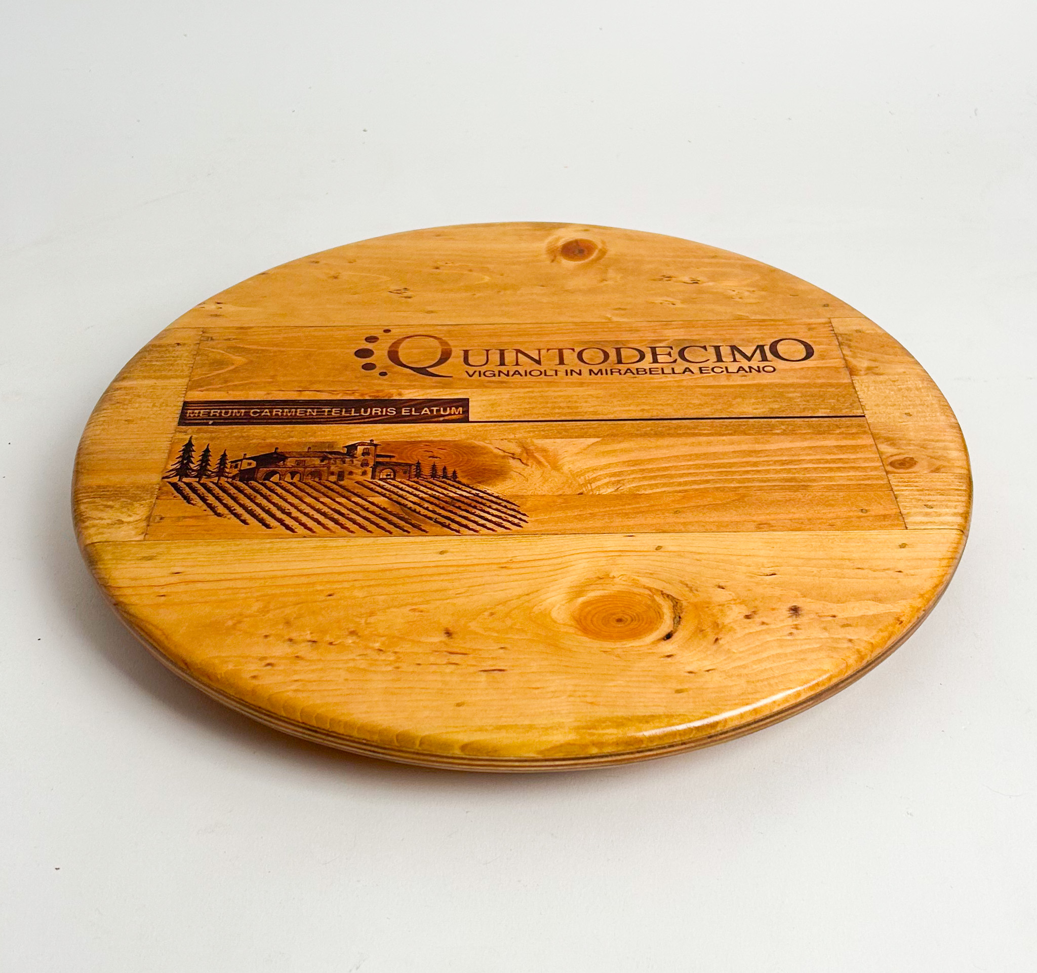 Quintodecimo Italian Wine Crate Lazy Susan - Image 11