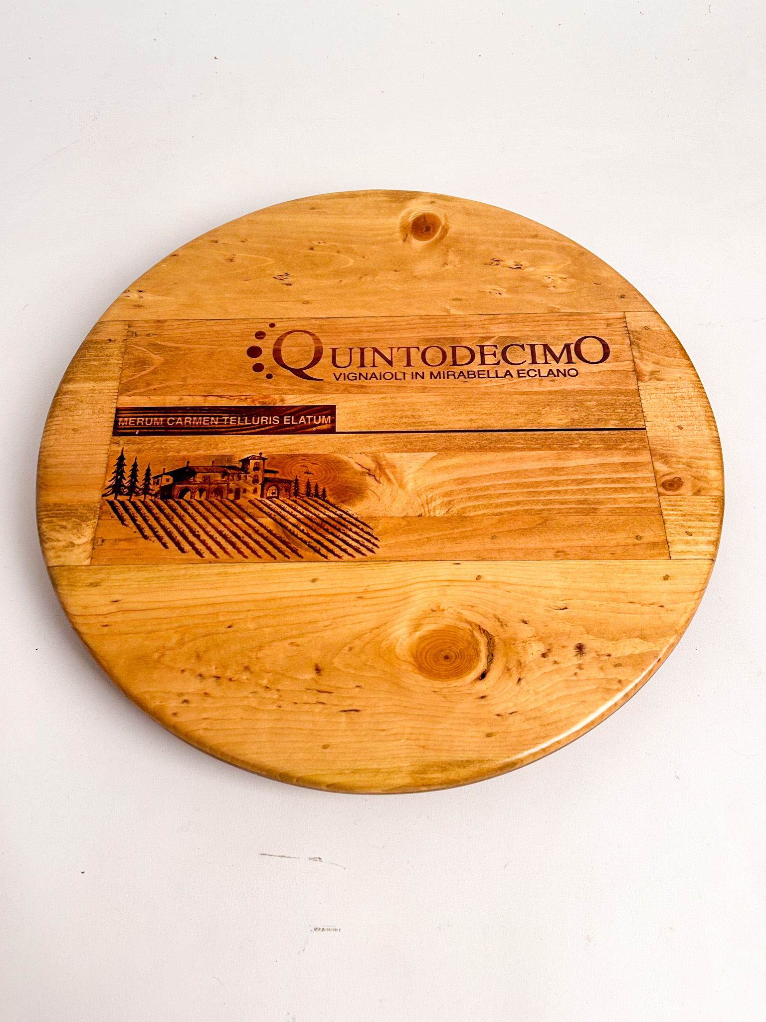 Quintodecimo Italian Wine Crate Lazy Susan - Image 9