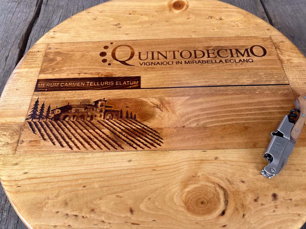 Quintodecimo Italian Wine Crate Lazy Susan - Image 15