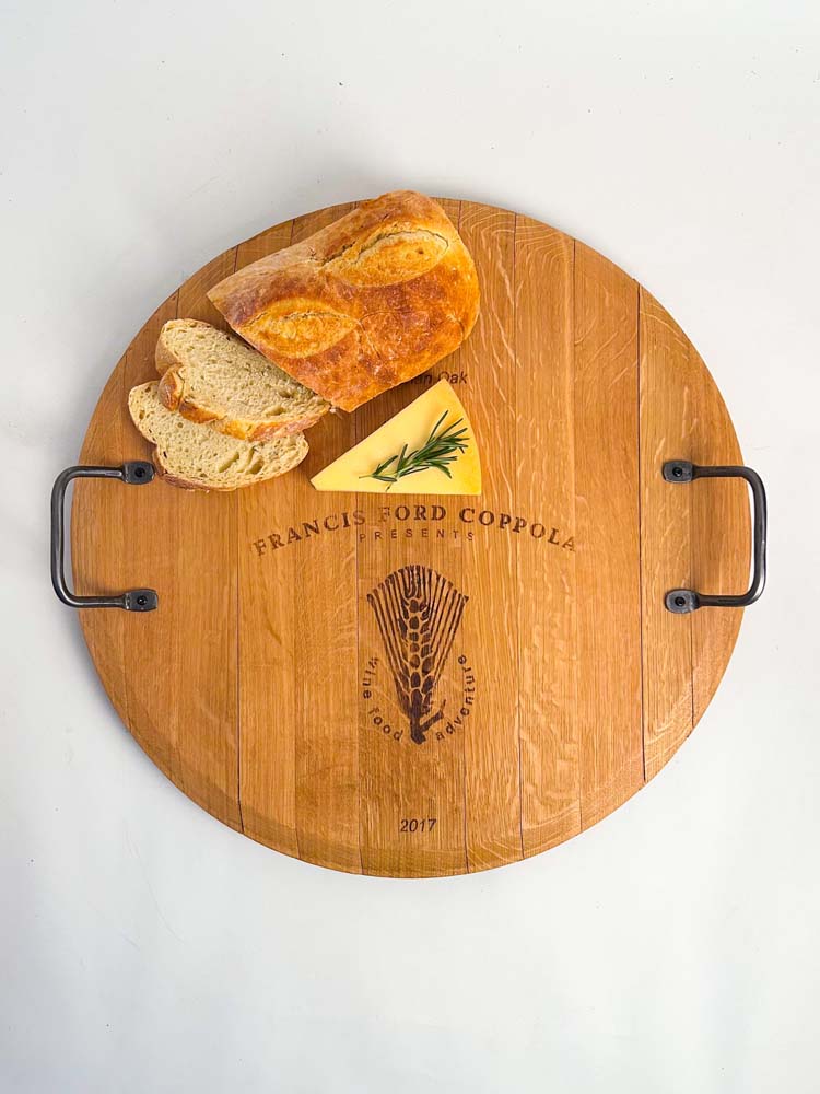 Limited Edition Vintage Barrel Head Cheeseboard -Francis Ford Coppola Winery - Image 4