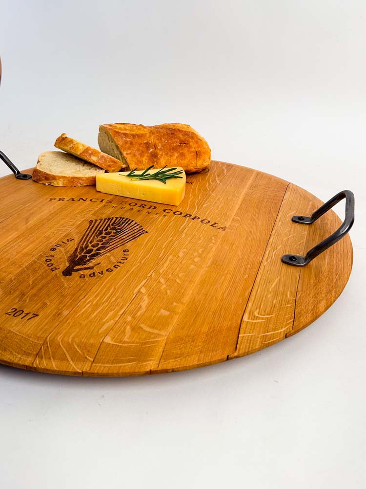 Limited Edition Vintage Barrel Head Cheeseboard -Francis Ford Coppola Winery - Image 5
