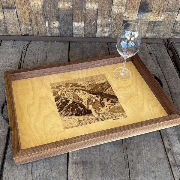 Aspen Engraved Tray