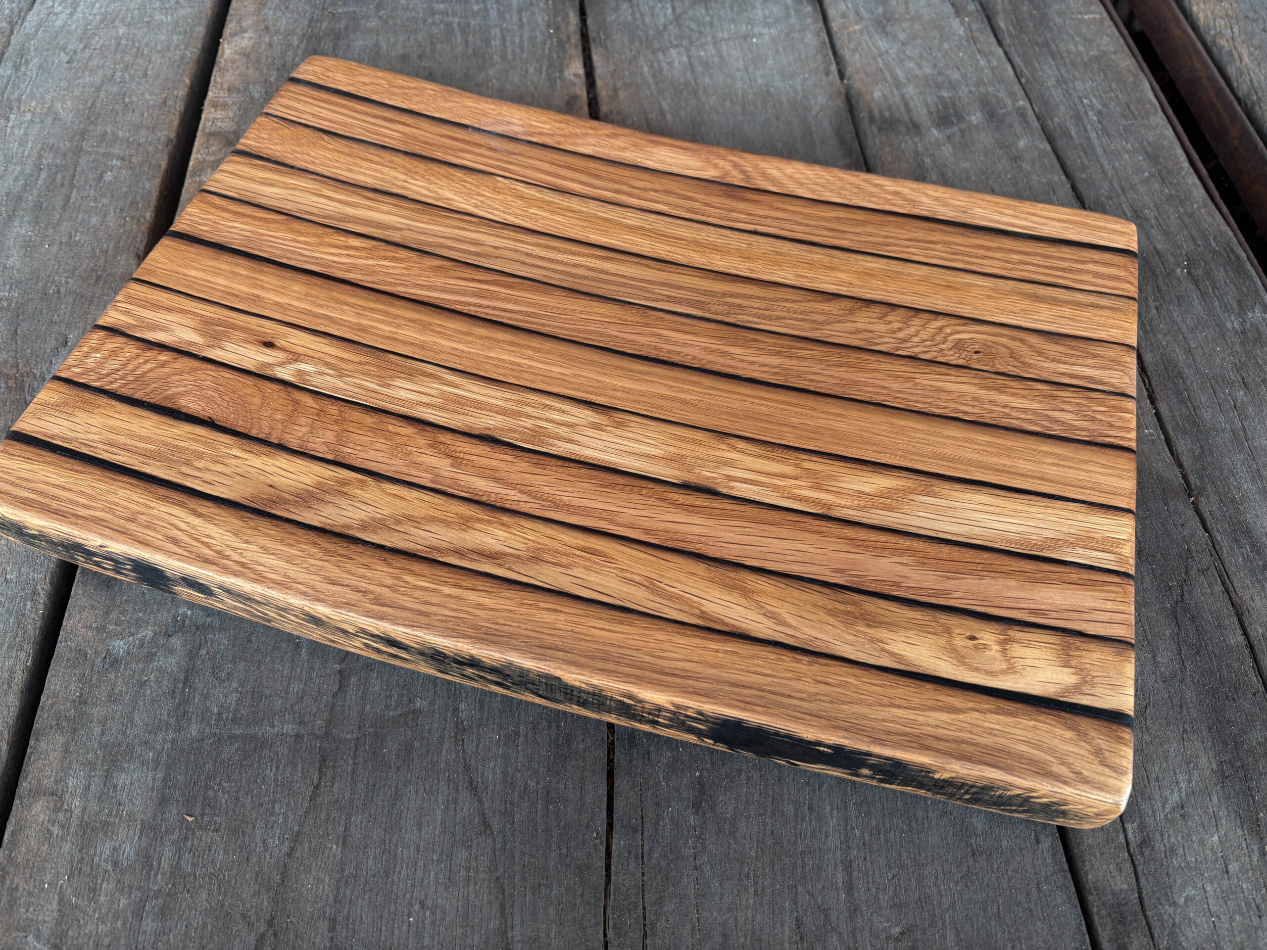 Bourbon Stave Cutting Board - Image 4