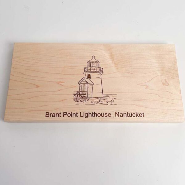 Nantucket Lighthouse Cheeseboard -Maple