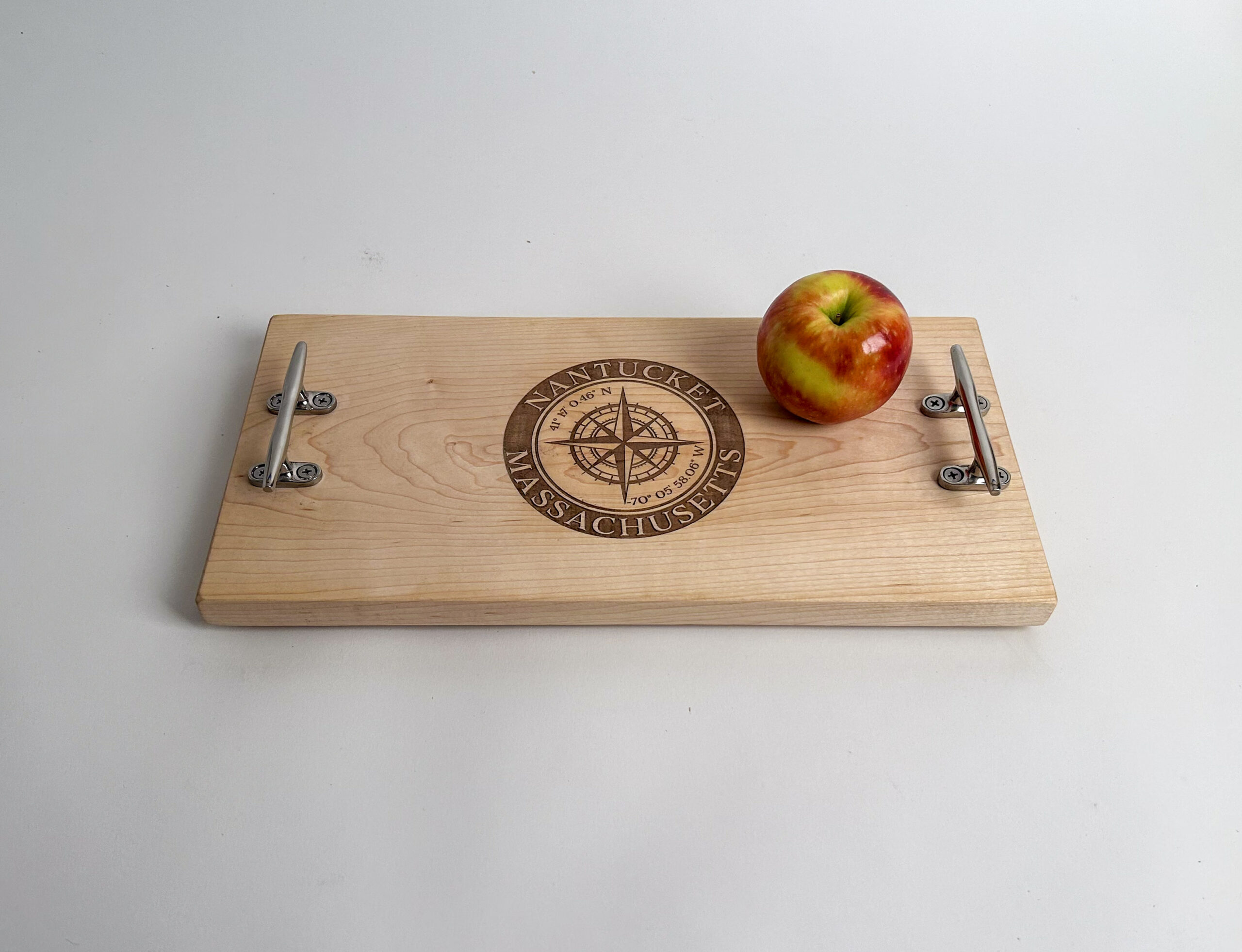 Nantucket Compass Cheeseboard -Maple - Image 9