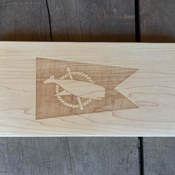 Nantucket Flag Cheeseboard -Maple