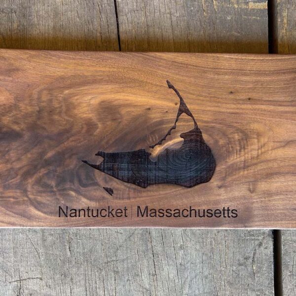 Nantucket Cheeseboard -Walnut