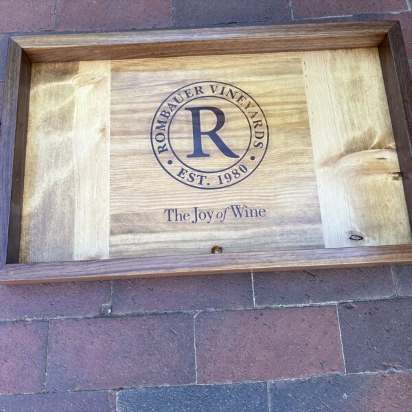 Rombauer Joy of Wine Crate Tray