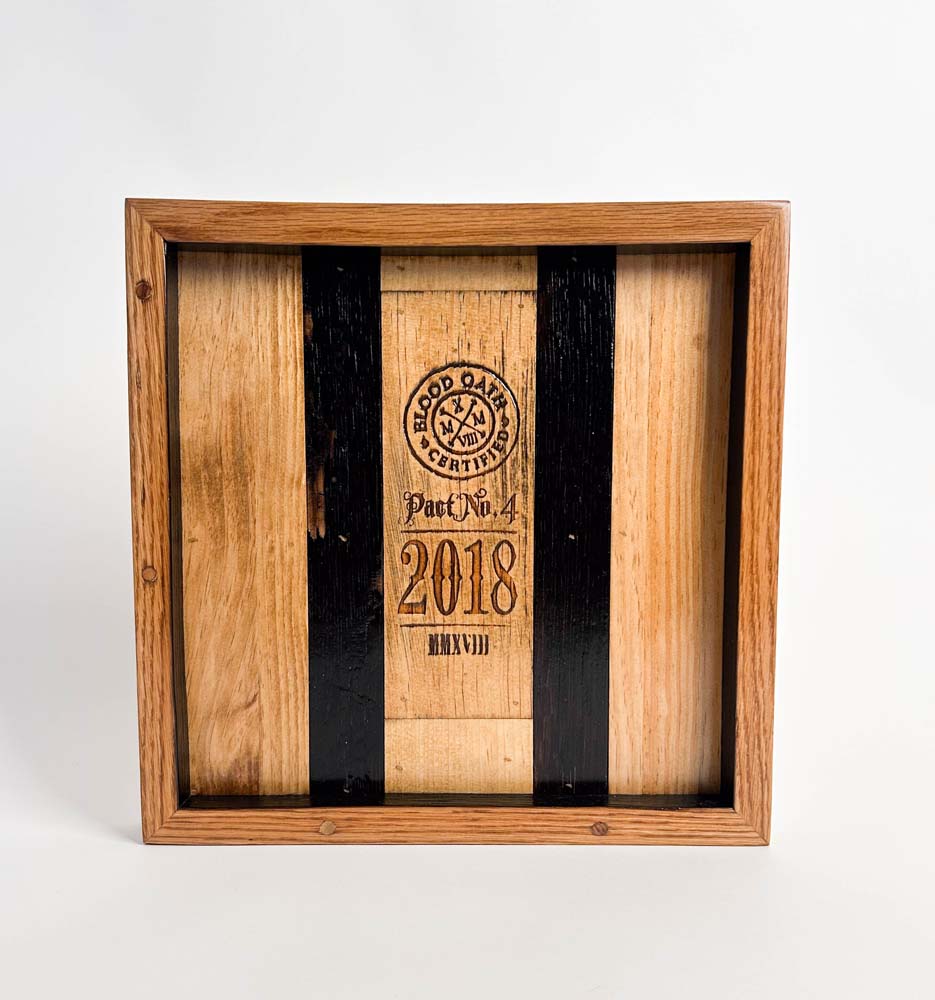 Blood Oath Bourbon Crate Valet Tray - Image 2