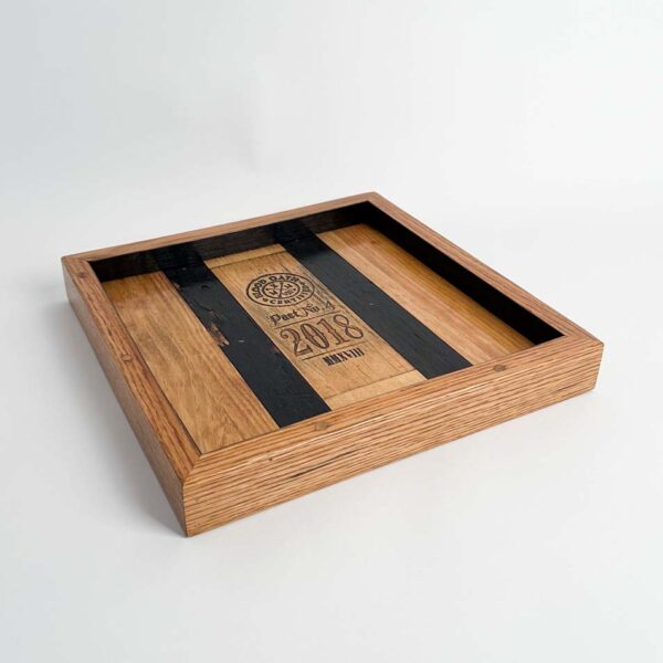 Blood Oath Bourbon Crate Valet Tray