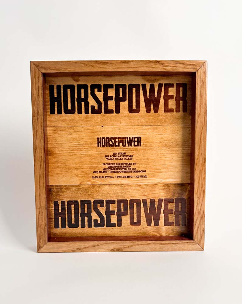 Horsepower Crate Valet Tray